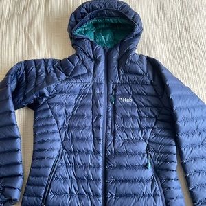 Rab womens puffer jacket